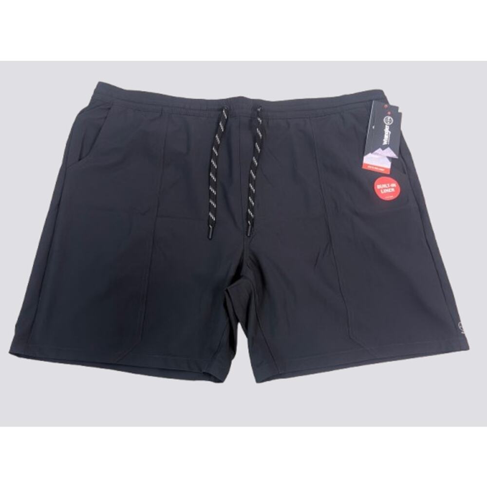 Mens ATG WRANGLER Gym to Trail Shorts | Built in Liner | Size XXL | NWT